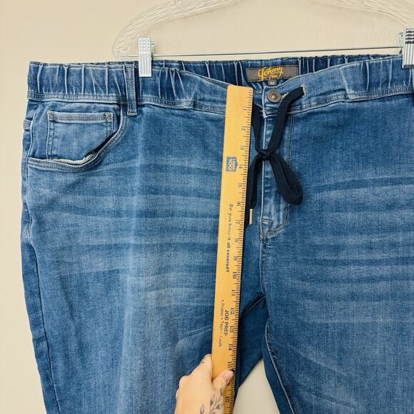 Johnny Bigg Drawstring Blue Jean Joggers Men’s Size 52 - Picture 3 of 8